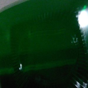 Vintage fire king hocking forest green charm dinner plate